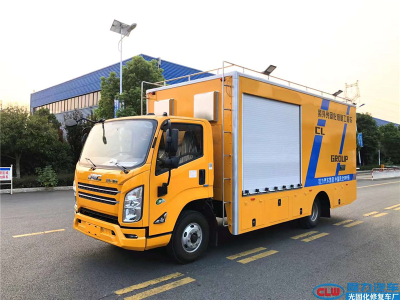 程力紫外光固化修復車