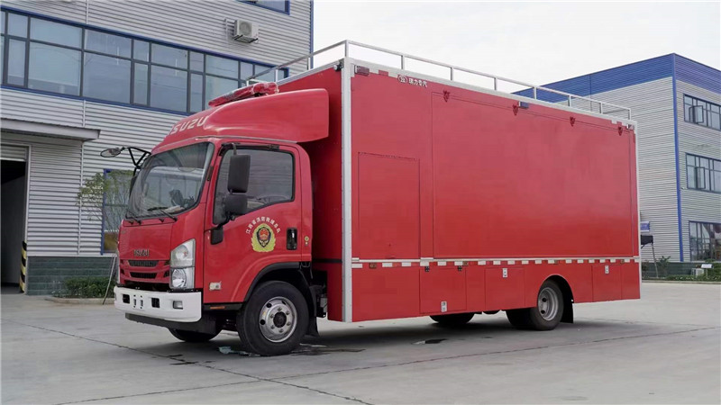 程力五十鈴6.2米消防宣傳車(chē)  