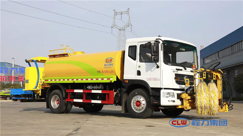 防撞車、護欄清洗車、灑水車三合一