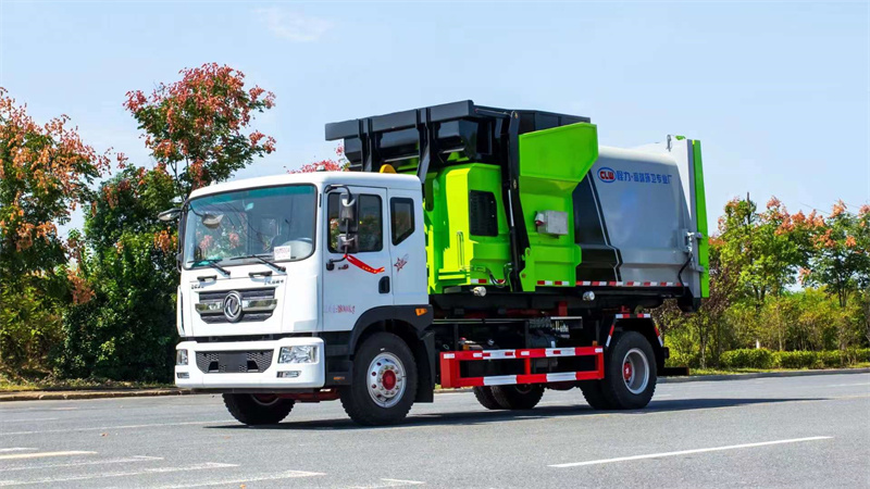 程力汽車12?方移動(dòng)壓?垃縮?圾站